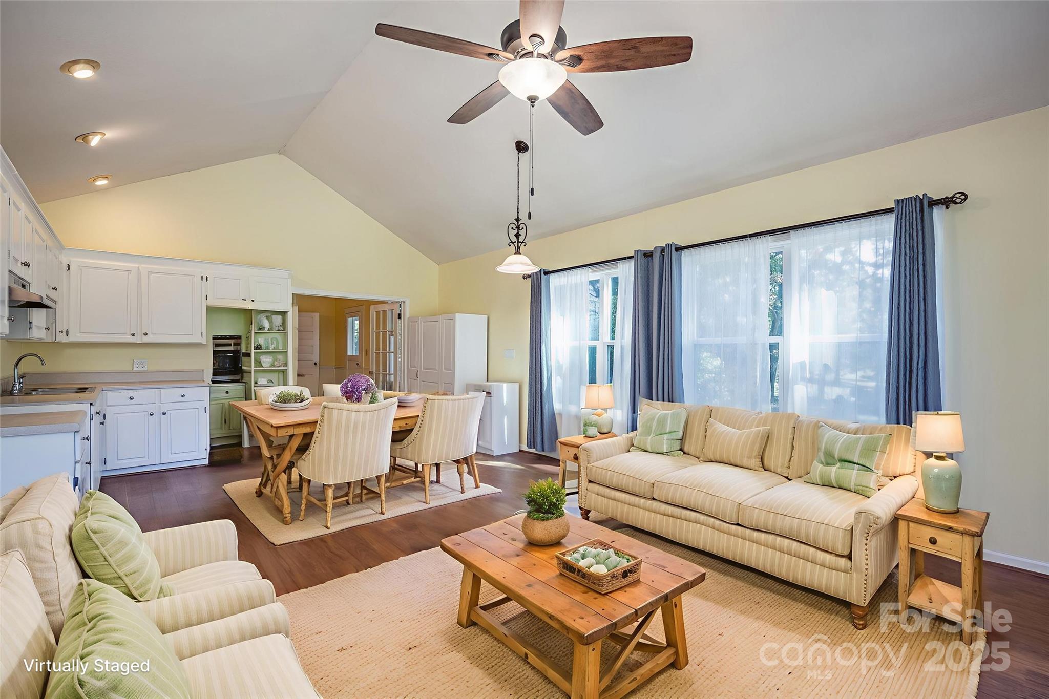 2086 State Rd S-20-19 Winnsboro, SC 29180 - Photo 15 of 30 a living room with furniture and a chandelier