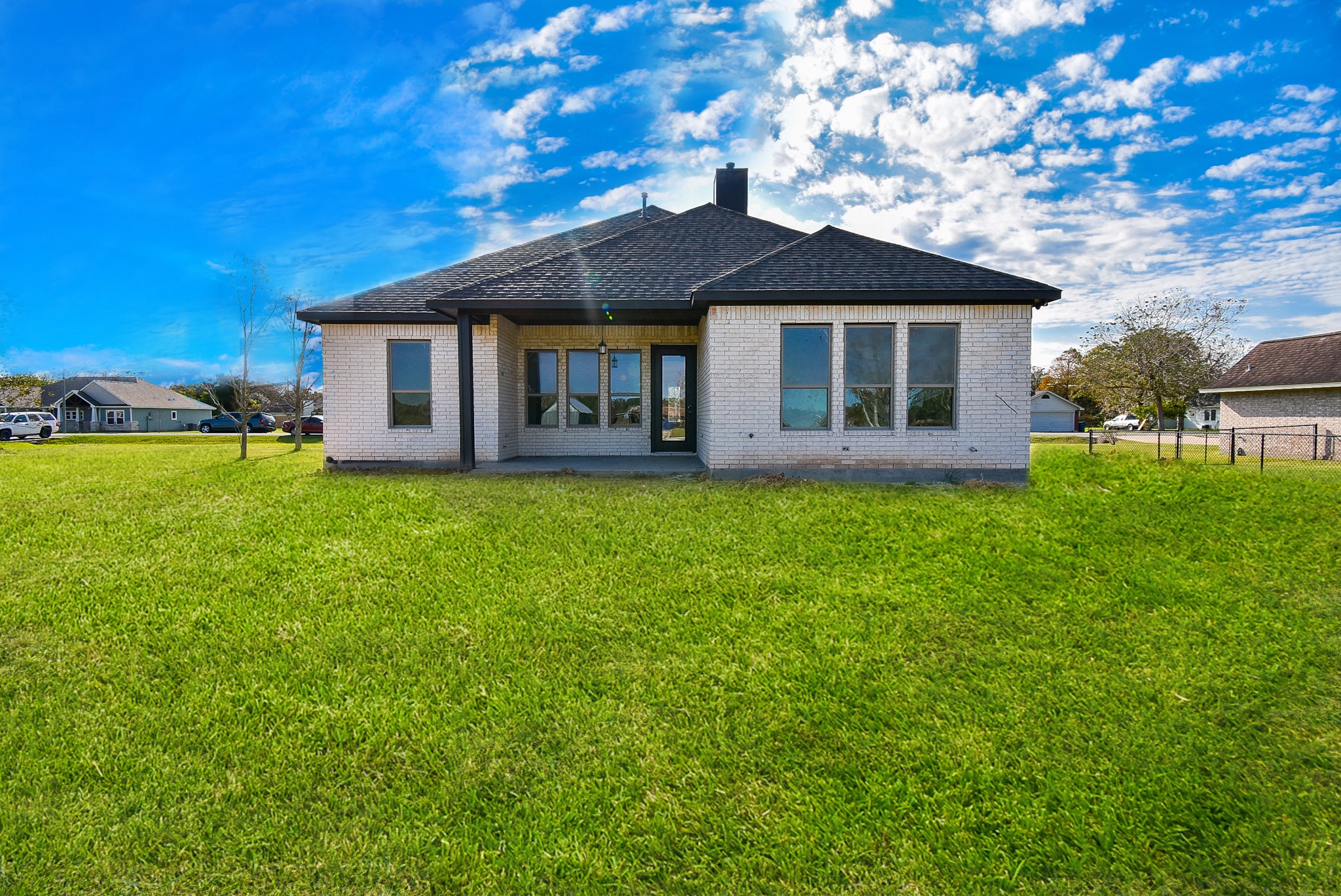 208 Silverleaf Road Sweeny, TX 77480 - Photo 48 of 49 a front view of a house with a yard