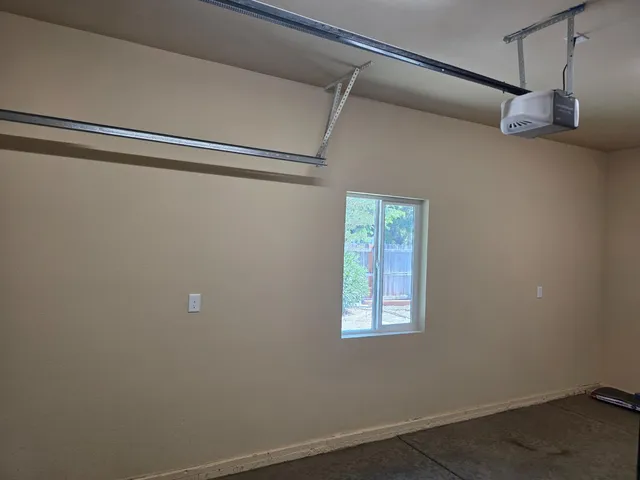 a view of a window in a room