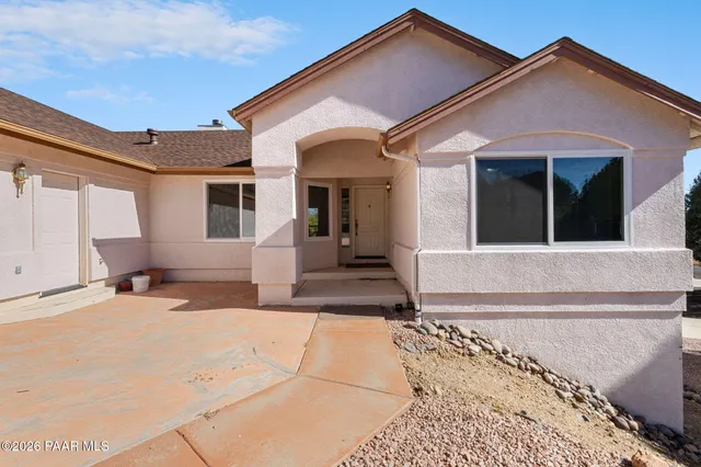 a view of a house with a outdoor space