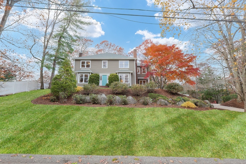 5 Old Wood Road North Attleboro, MA 02760 - Photo 1 of 41 a front view of a house with a garden
