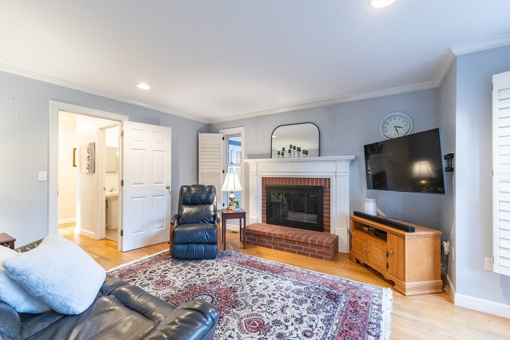 5 Old Wood Road North Attleboro, MA 02760 - Photo 15 of 41 a living room with furniture and a fireplace