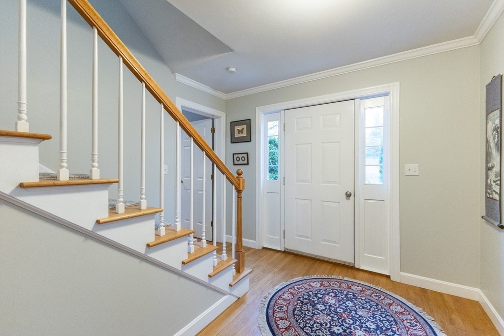 5 Old Wood Road North Attleboro, MA 02760 - Photo 20 of 41 a view of an entryway with staircase