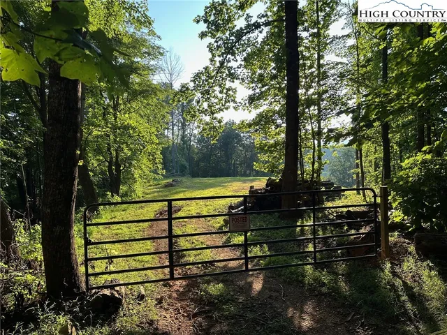 a view of a bench in a garden
