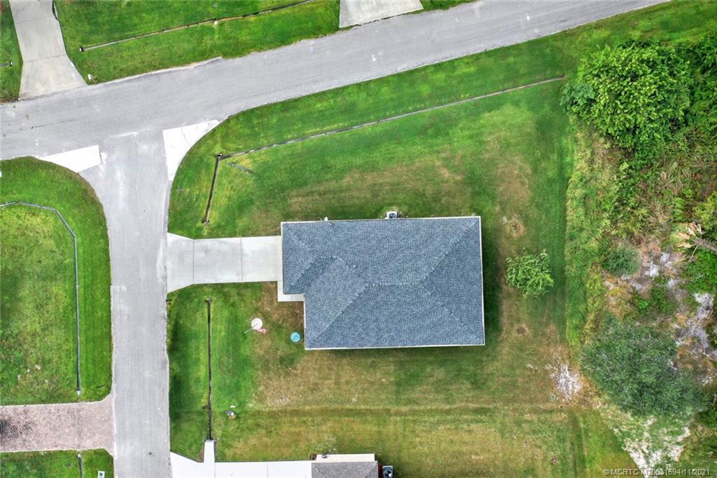 693 Southwest Jada Road Port St. Lucie, FL 34953 - Photo 16 of 18 OVERHEAD LOT VIEW