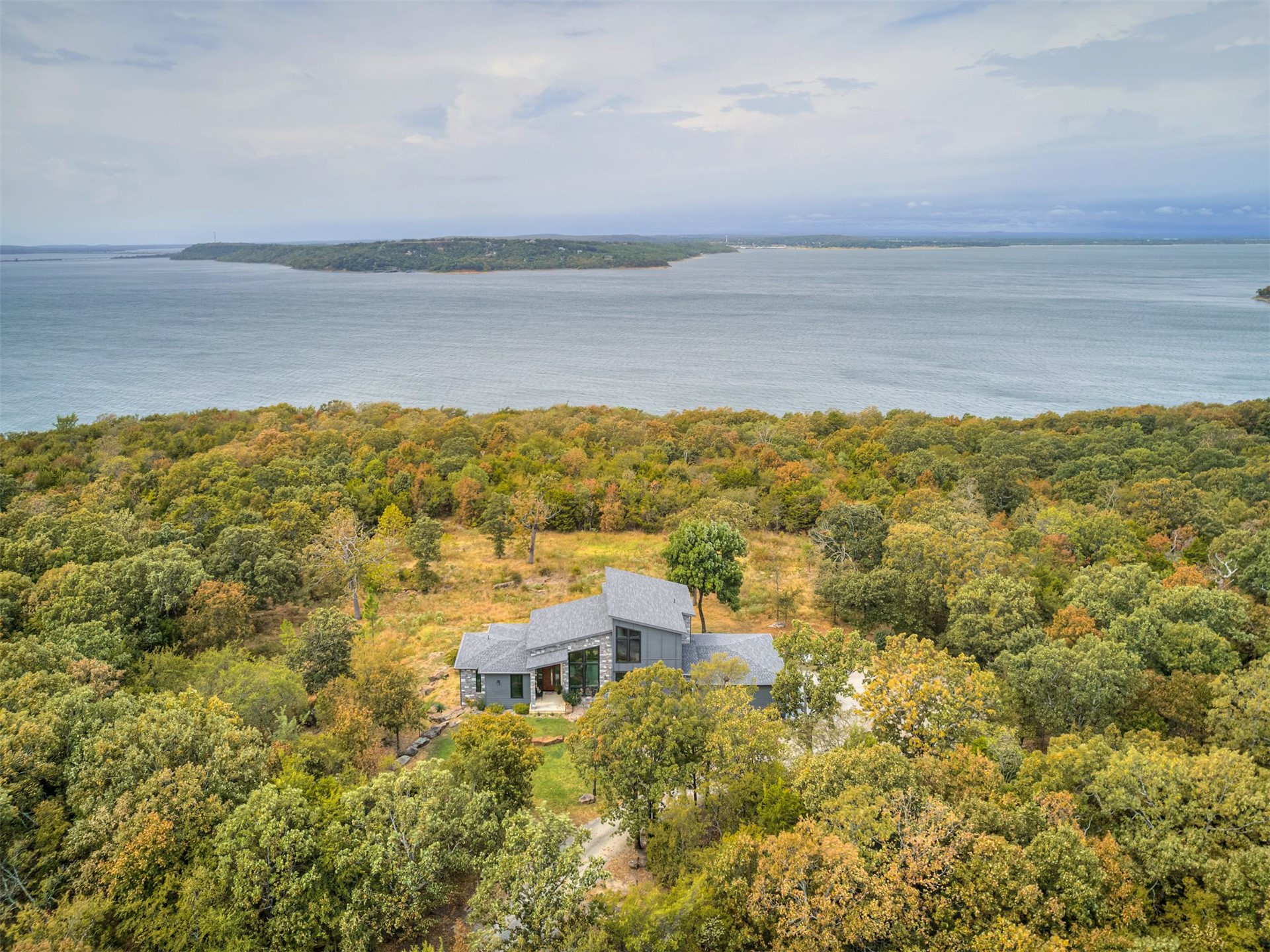 1073 Hidden Ridge Road Stigler, OK 74462 - Photo 52 of 56 Modern home surrounded by lake views