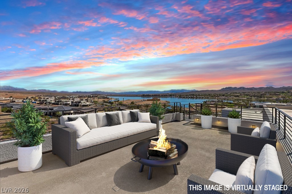 36 Rainbow Point Place Henderson, NV 89011 - Photo 23 of 34 2nd Floor Balcony| Lake View