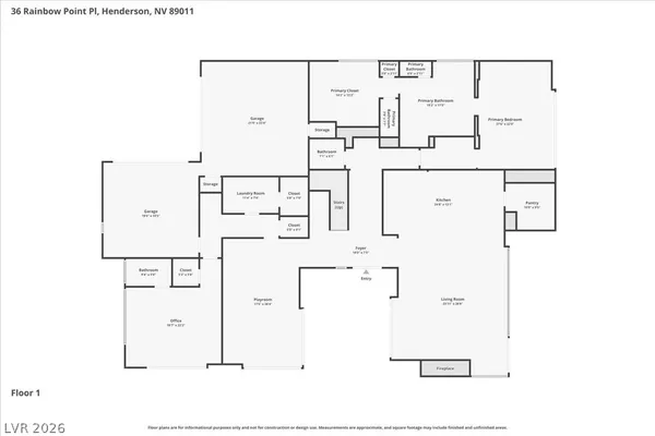 $2,899,999 | 36 Rainbow Point Place, Henderson, NV 89011