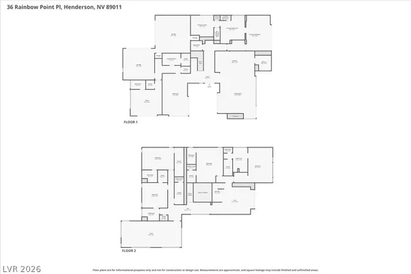$2,899,999 | 36 Rainbow Point Place, Henderson, NV 89011