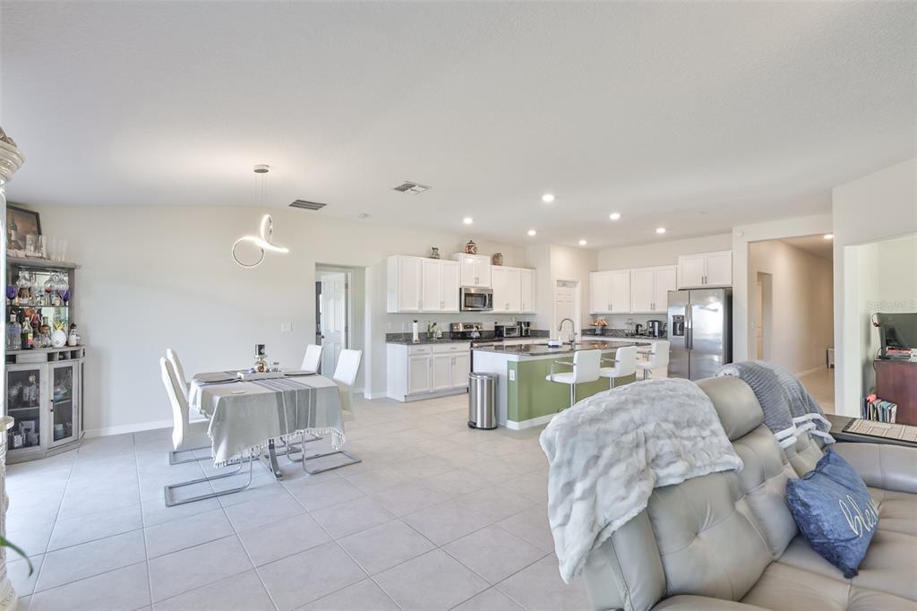 13575 Willow Bluestar Loop Riverview, FL 33579 - Photo 15 of 48 a living room with furniture and kitchen view