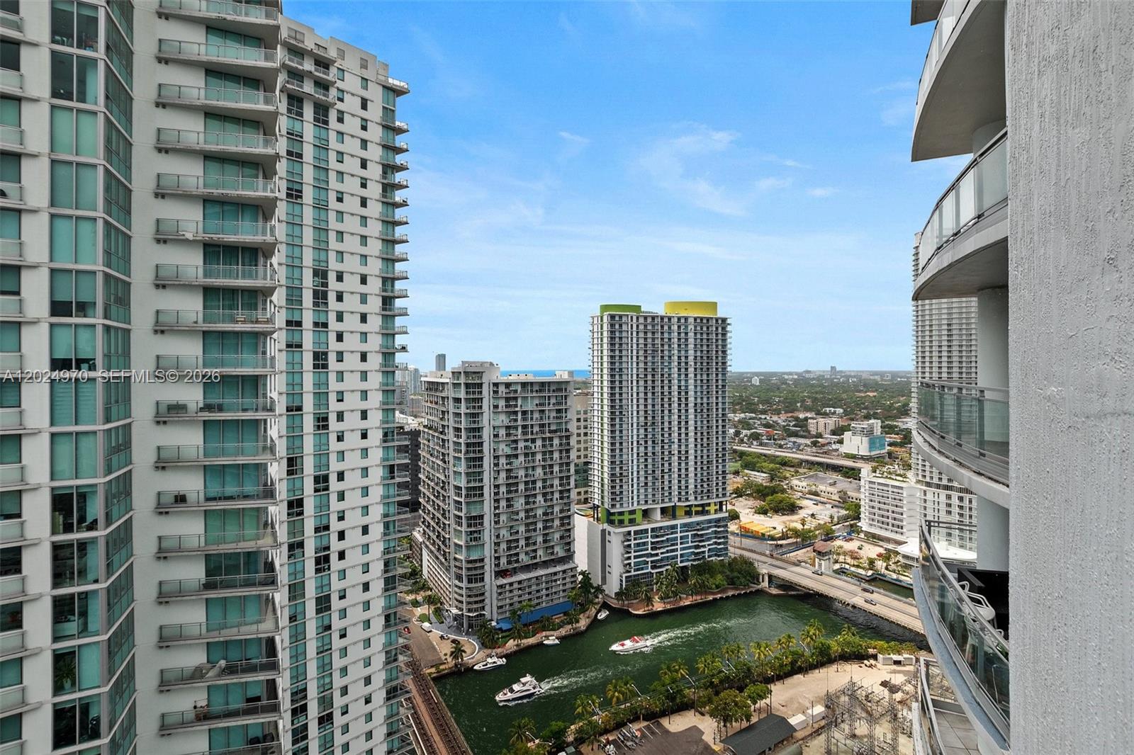 90 Southwest 3rd Street, Unit 3810 Miami, FL 33130 - Photo 13 of 45 a view of city with tall buildings