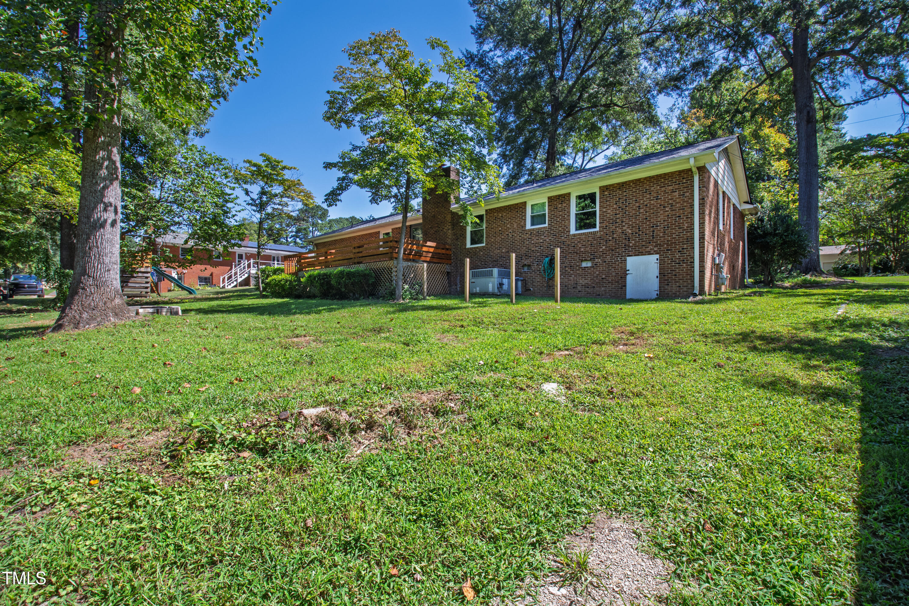 4606 Greenbrier Road Raleigh, NC 27603 - Photo 45 of 49 a view of a house with a yard