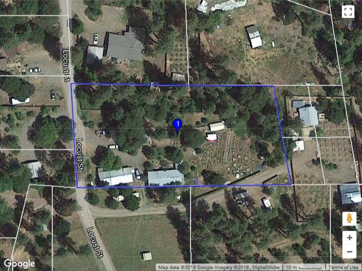 91 Locust Street Hayfork, CA 96041 - Photo 10 of 10 an aerial view of houses and roads