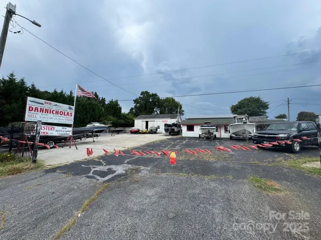a view of the street