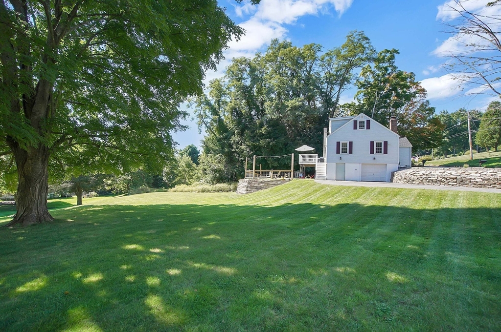 123 Stebbins Road Monson, MA 01057 - Photo 33 of 42 a house view with a garden space