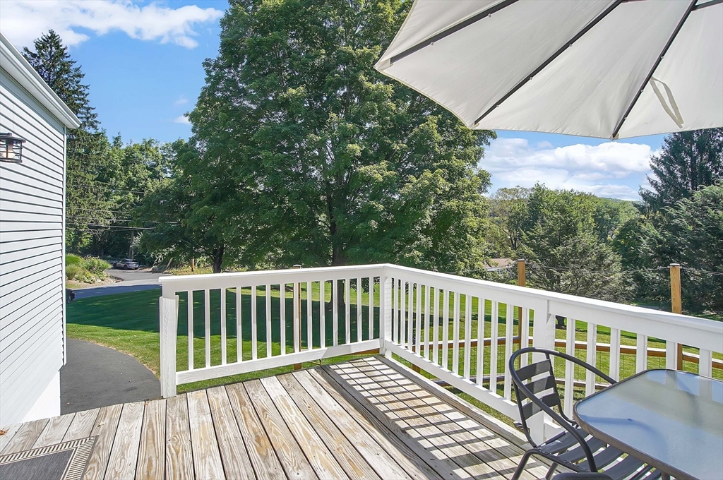 123 Stebbins Road Monson, MA 01057 - Photo 40 of 42 a view of a wooden deck
