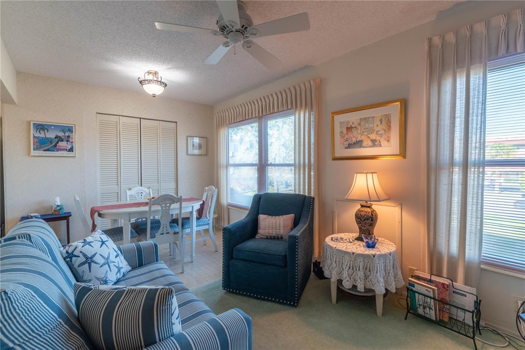 2310 Denmark Street, Unit 46 Clearwater, FL 33763 - Photo 13 of 44 a living room with furniture and a window