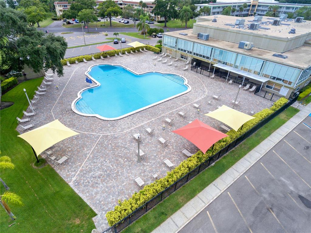 2310 Denmark Street, Unit 46 Clearwater, FL 33763 - Photo 30 of 44 an aerial view of a house