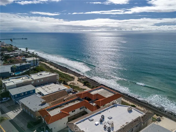 a view of an ocean from a balcony