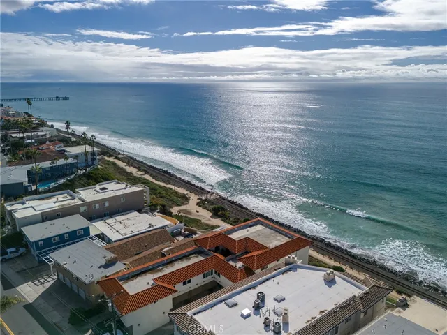 a view of an ocean from a balcony