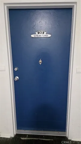 a view of door