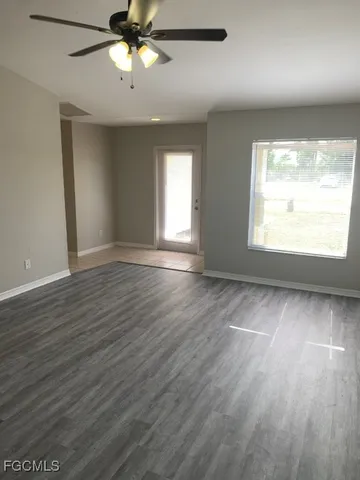 a view of front door