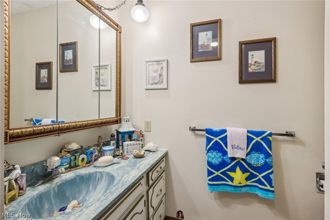 2919 South Ridge Road East Ashtabula, OH 44004 - Photo 17 of 50 Bathroom featuring vanity