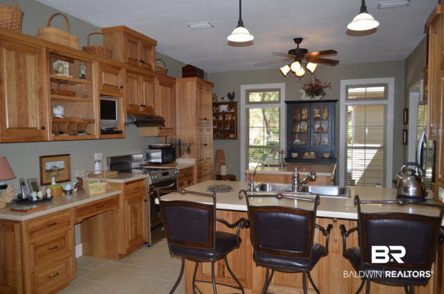 8919 Red Fish Pt Road Lillian, AL 36549 - Photo 17 of 46 Solid surface counters and designer fixtures.