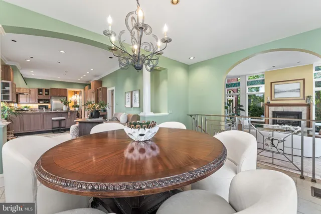 a view of a balcony with chairs