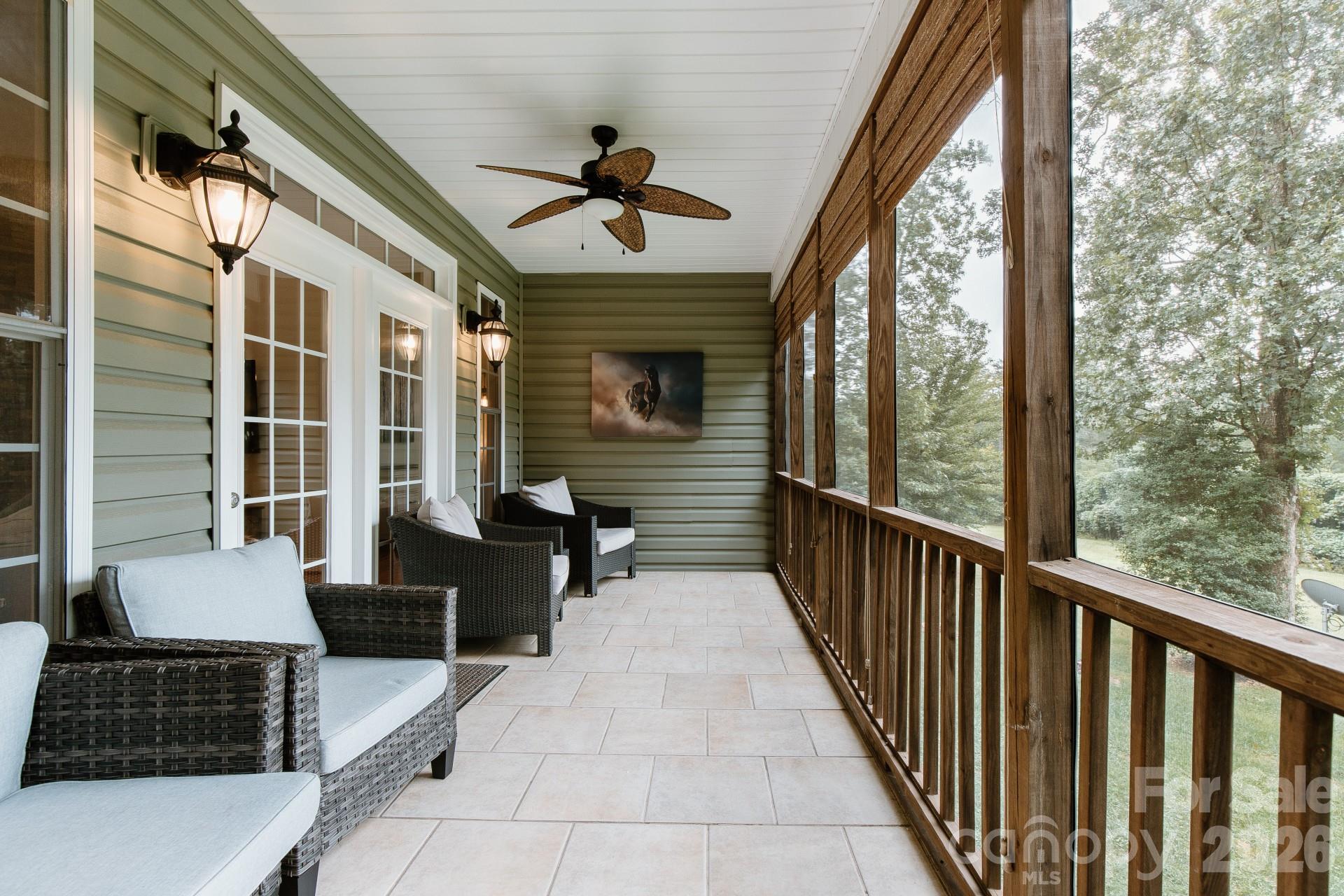 110 Mandy Lane Tryon, NC 28782 - Photo 11 of 48 a view of a porch with furniture