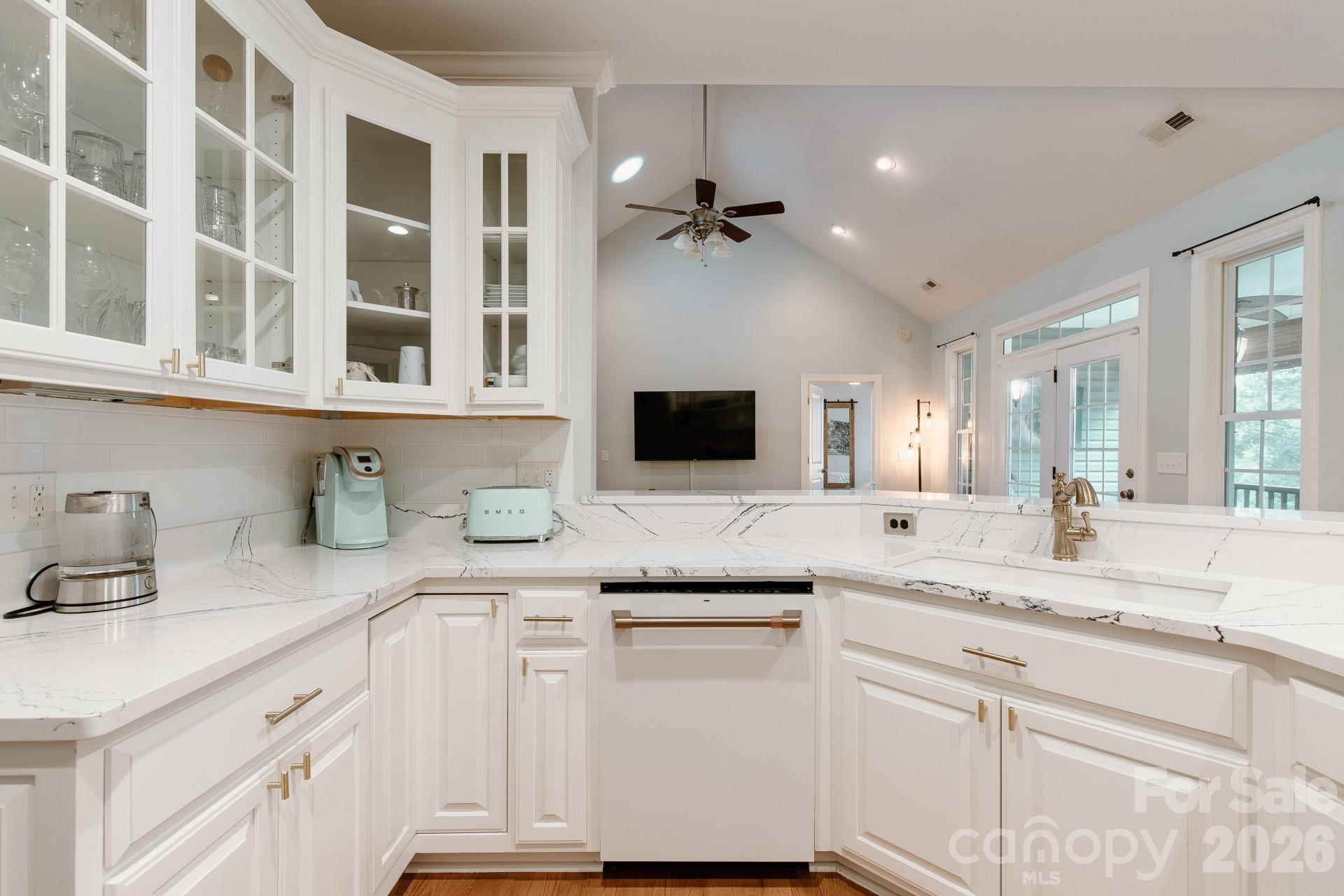 110 Mandy Lane Tryon, NC 28782 - Photo 15 of 48 a kitchen with granite countertop cabinets stainless steel appliances and a sink
