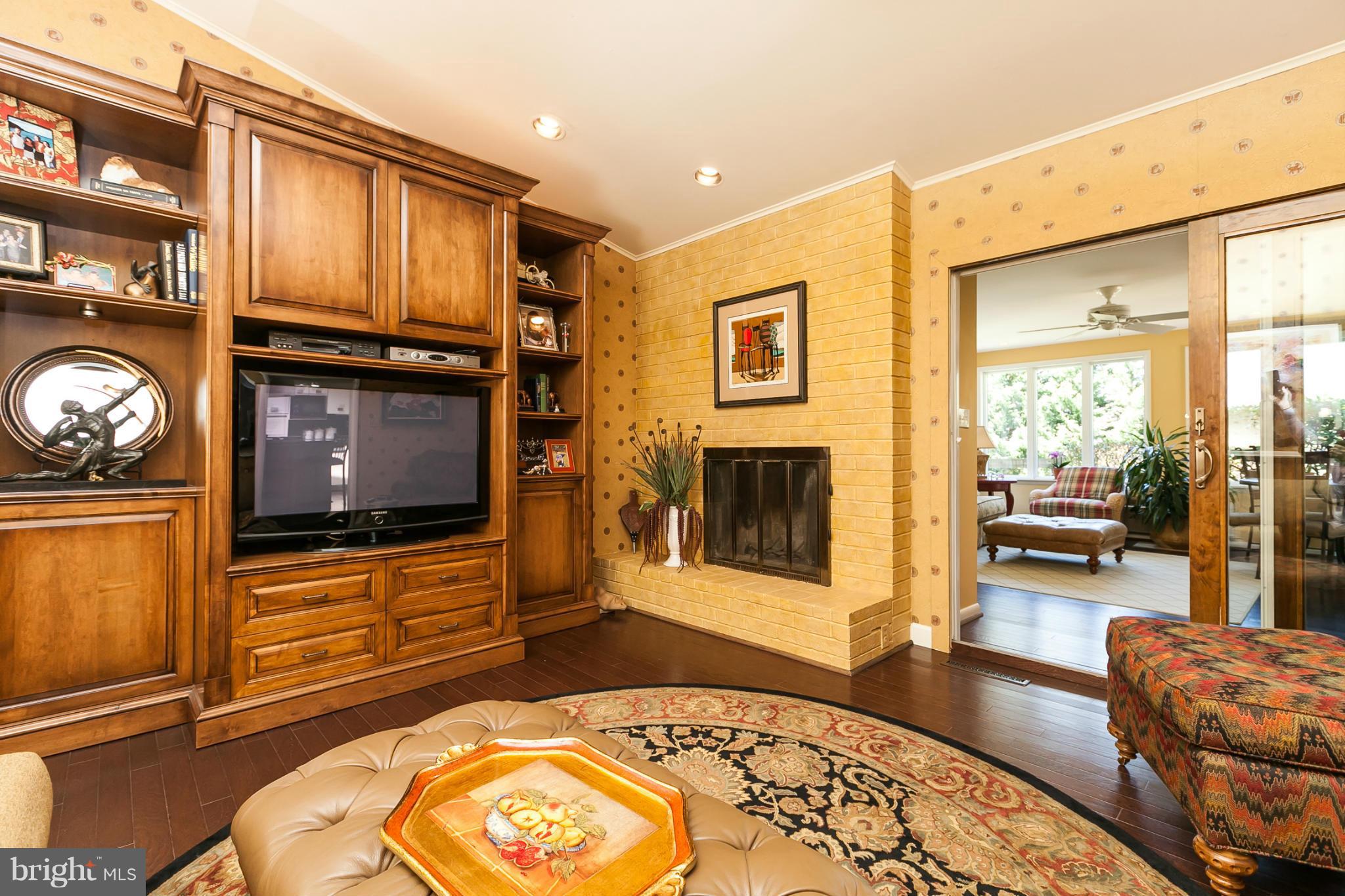 2914 Old Court Road Baltimore, MD 21208 - Photo 10 of 28 Family Room w/fireplace