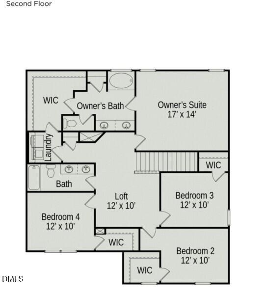 228 Spirit Spgs Road Smithfield, NC 27577 - Photo 22 of 22 Second Floor