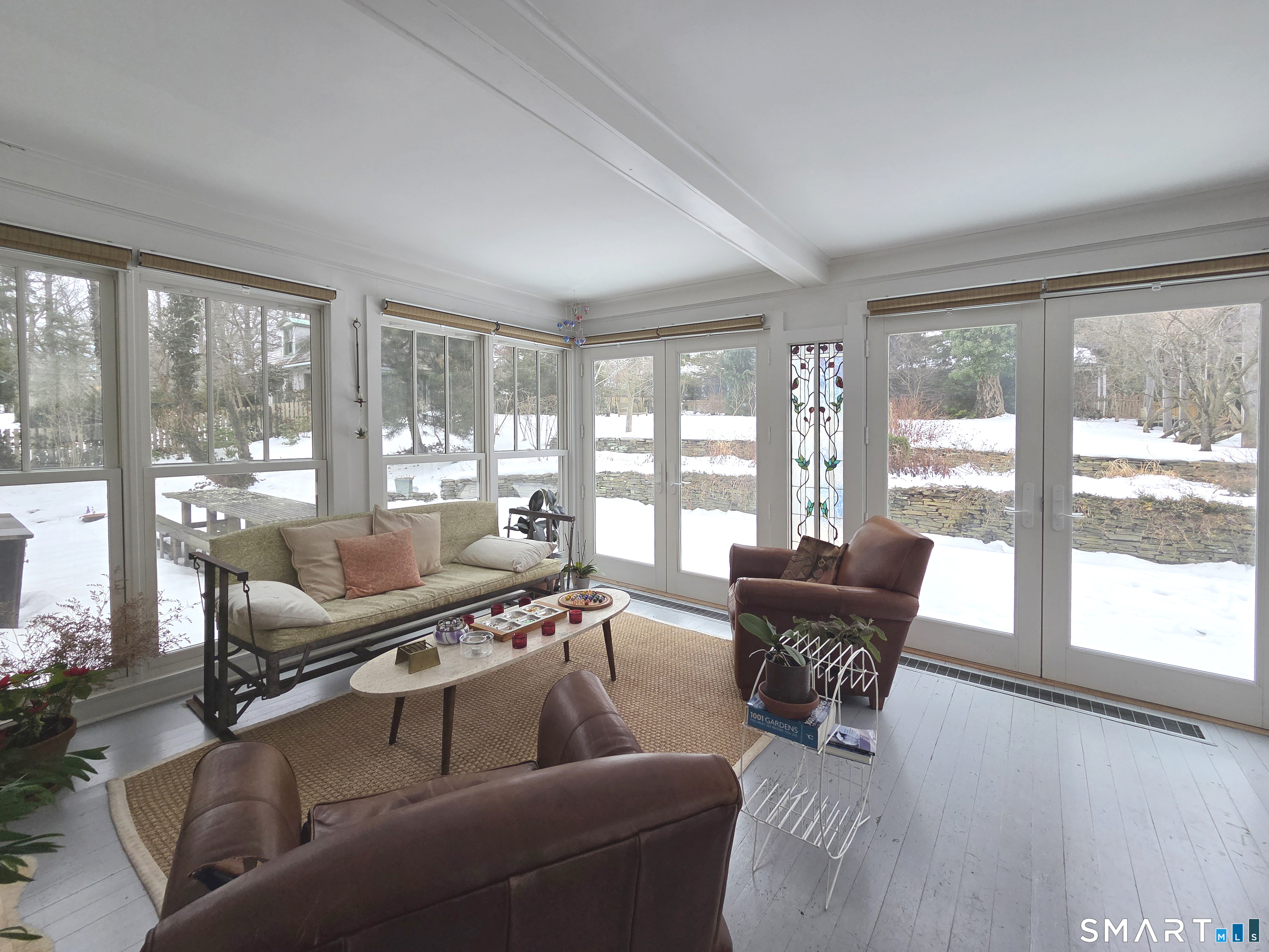 82 Edgehill Road New Haven, CT 06511 - Photo 16 of 29 a living room with furniture and floor to ceiling windows