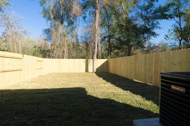 a view of outdoor space with seating