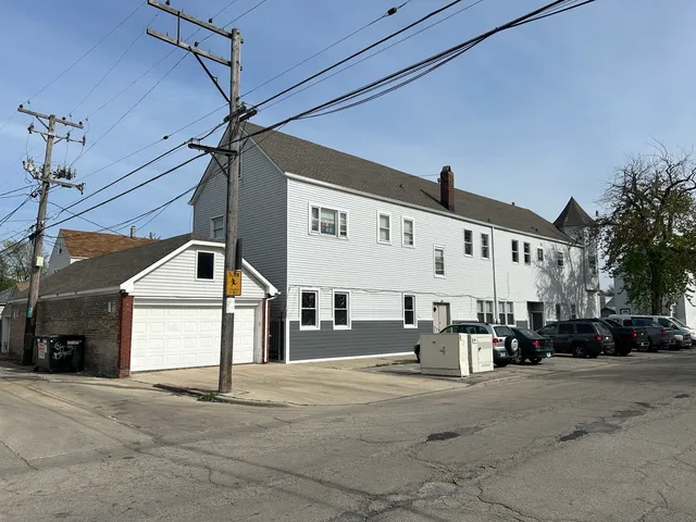 a big building with glass windows