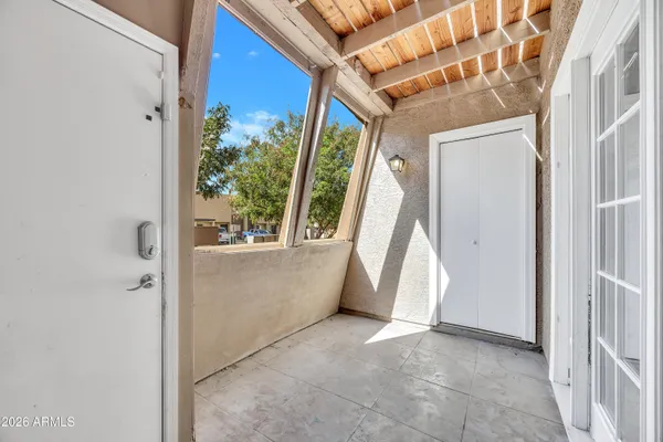 a view of an entryway with staircase