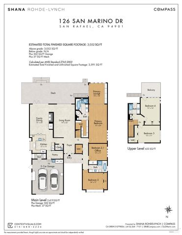 $2,677,000 | 126 San Marino Drive, San Rafael, CA 94901