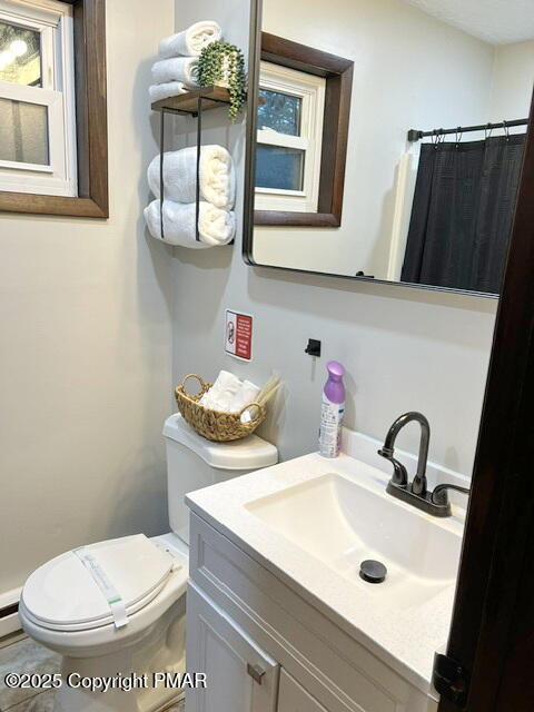 370 Coach Road Tobyhanna, PA 18466 - Photo 17 of 23 a bathroom with a sink and a toilet