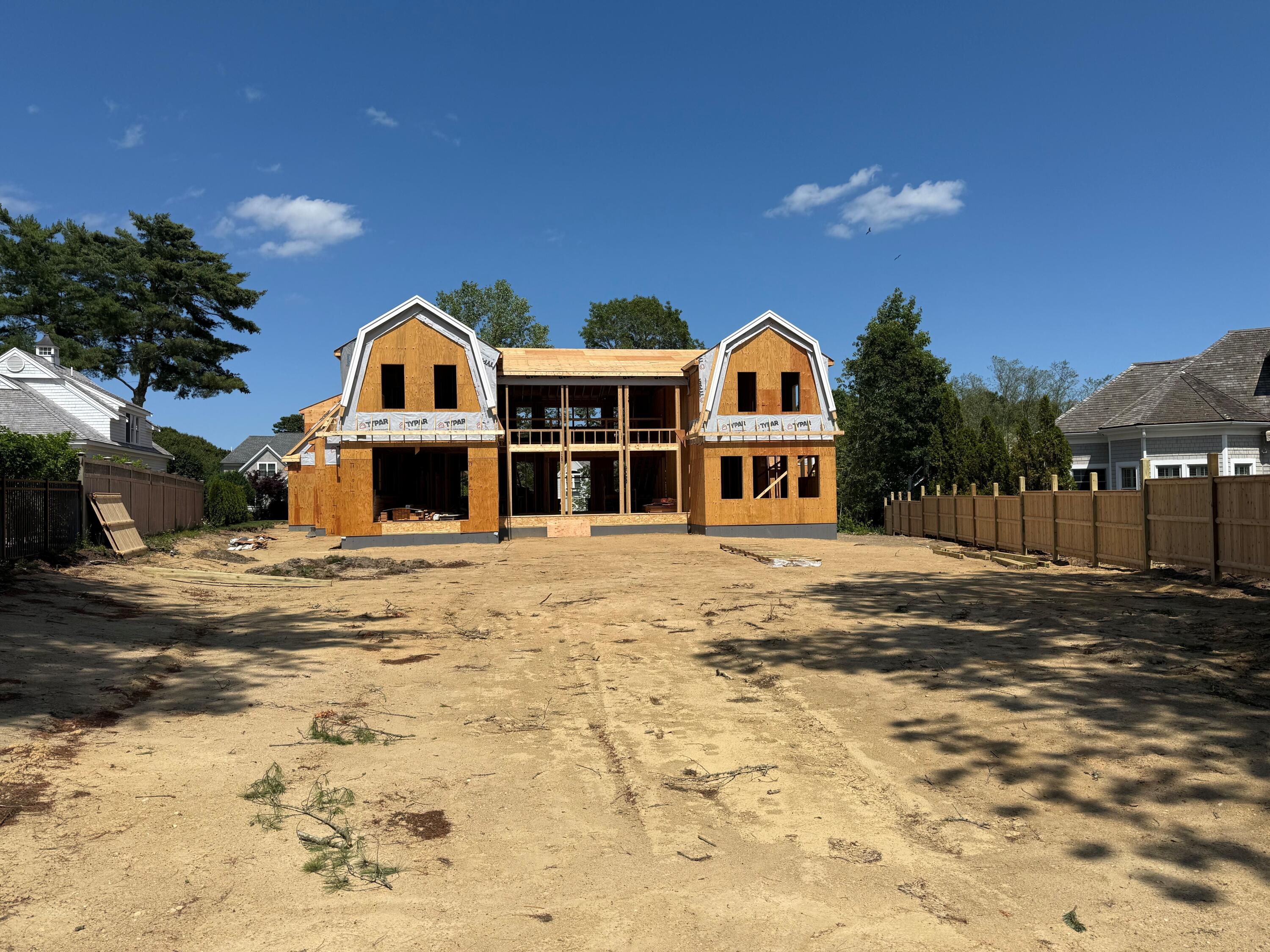 226 Dun Robin Road Mashpee, MA 02649 - Photo 4 of 7 a front view of a house with a yard