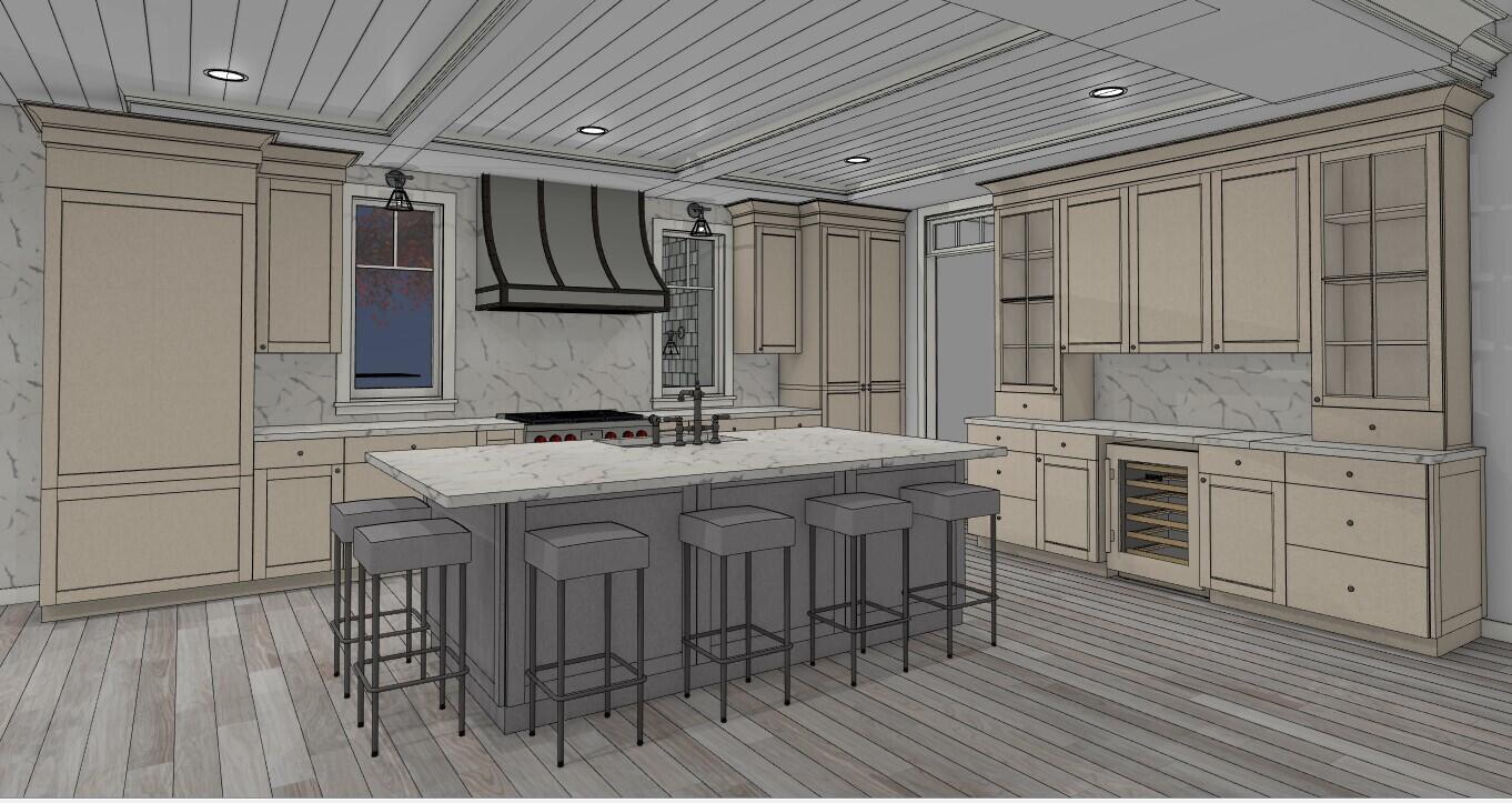 226 Dun Robin Road Mashpee, MA 02649 - Photo 5 of 7 a kitchen with a table chairs refrigerator and cabinets