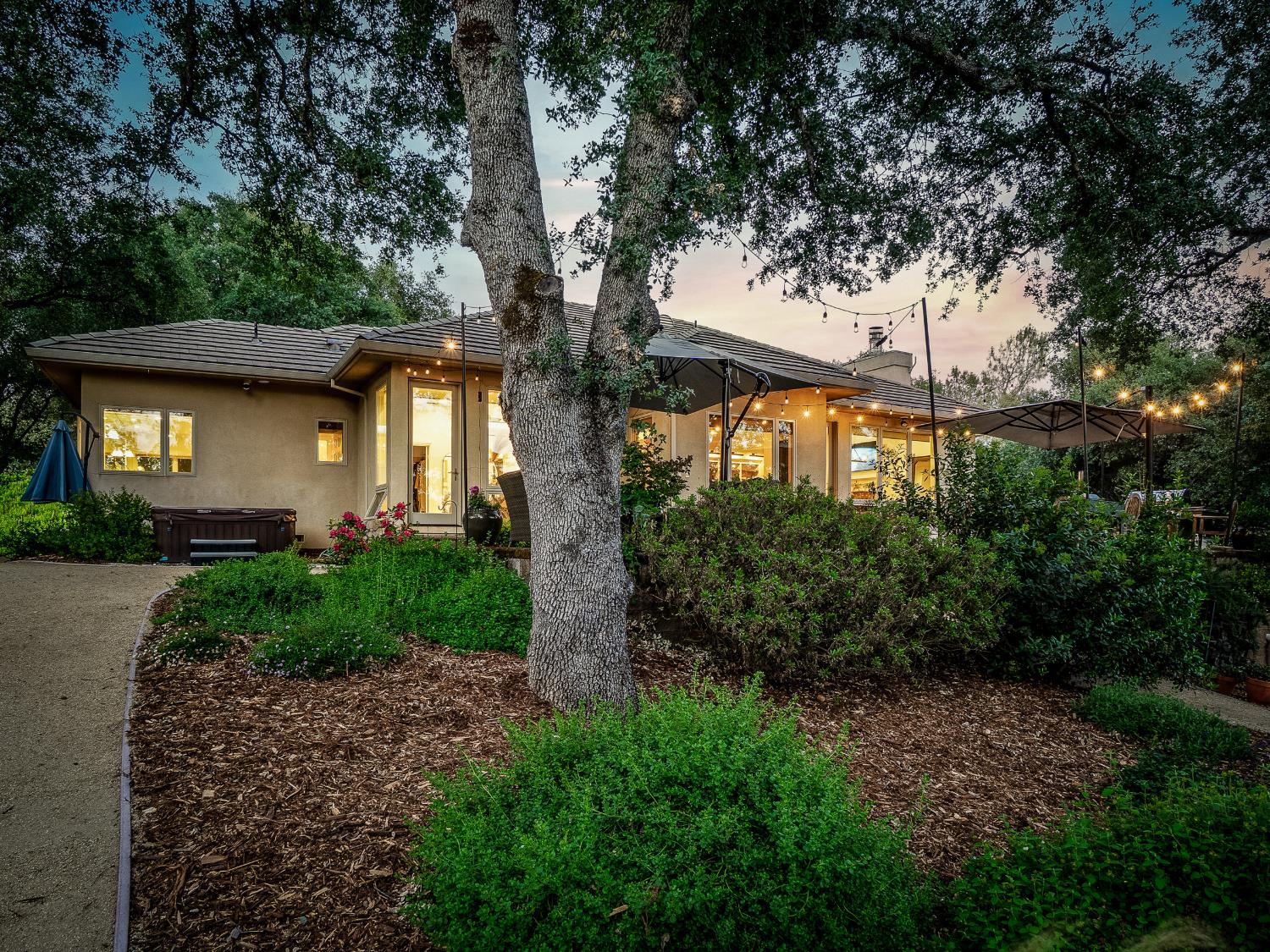 5080 Gold Hill Road Placerville, CA 95667 - Photo 3 of 63 Manicured backyard landscaping in this peaceful setting.