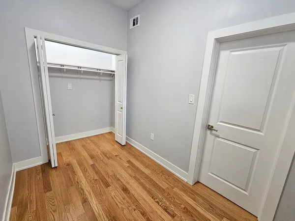 a view of wooden floor