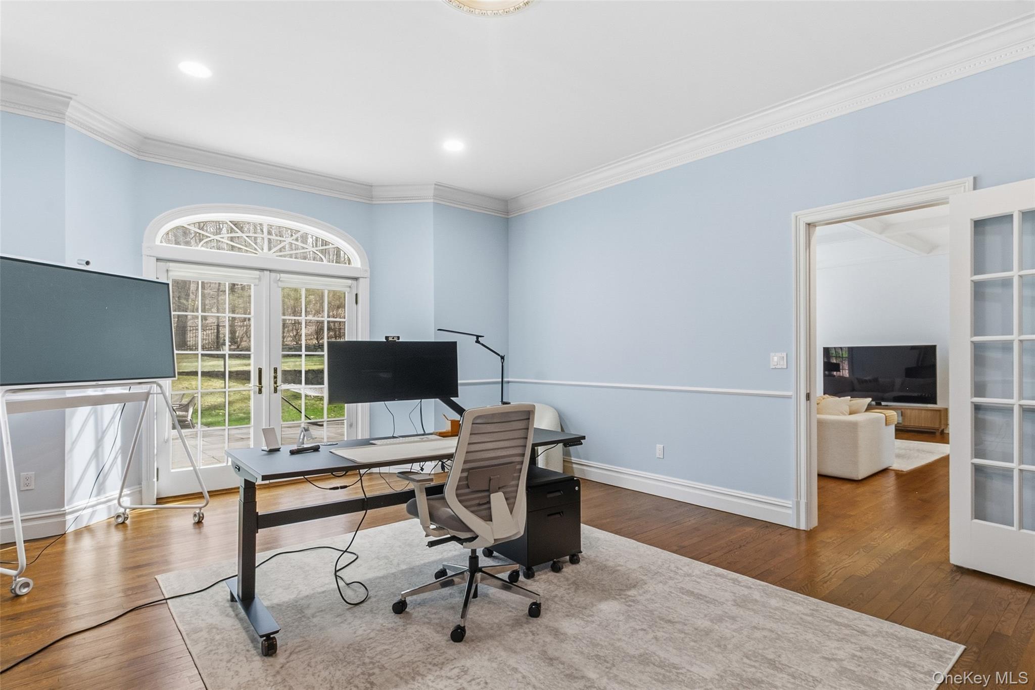 241 North Salem Road Waccabuc, NY 10597 - Photo 18 of 48 a view of a workspace with furniture and a window