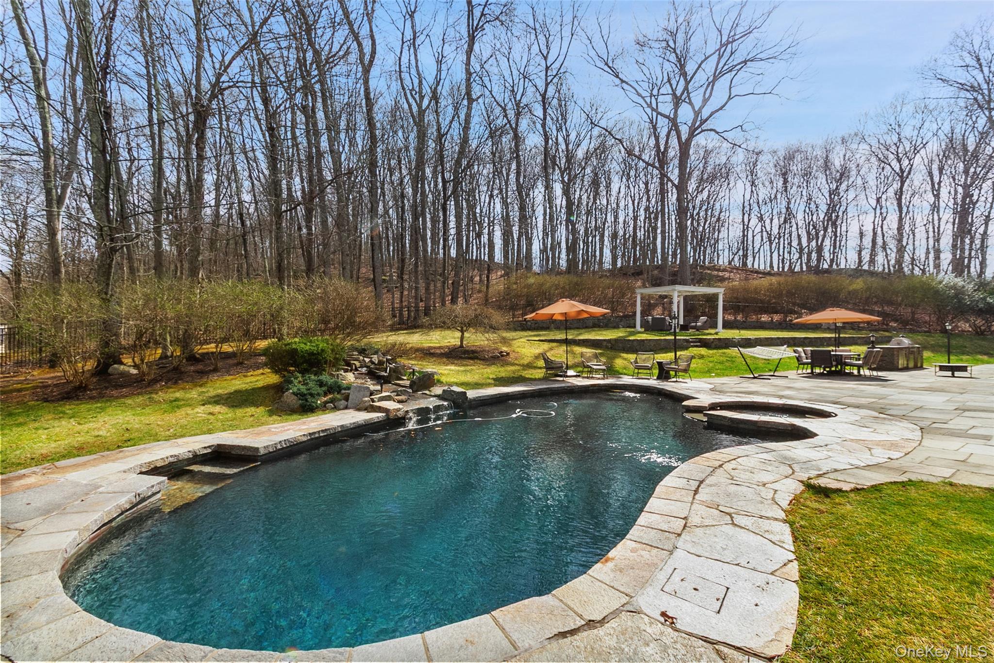 241 North Salem Road Waccabuc, NY 10597 - Photo 46 of 48 a view of swimming pool from a lounge chair