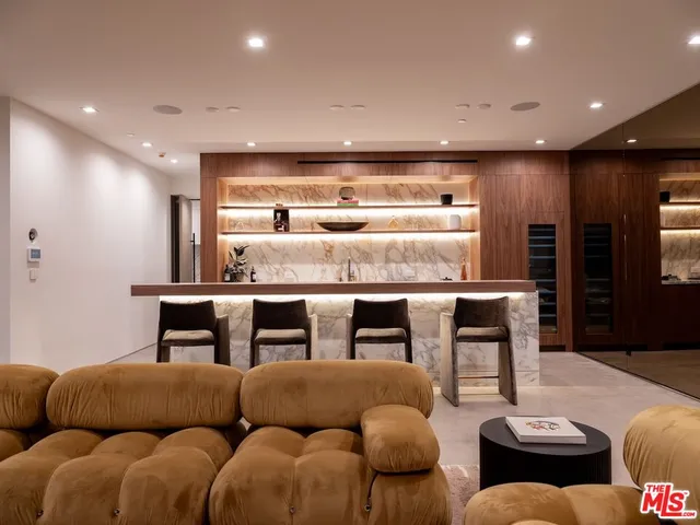 a close view of shower