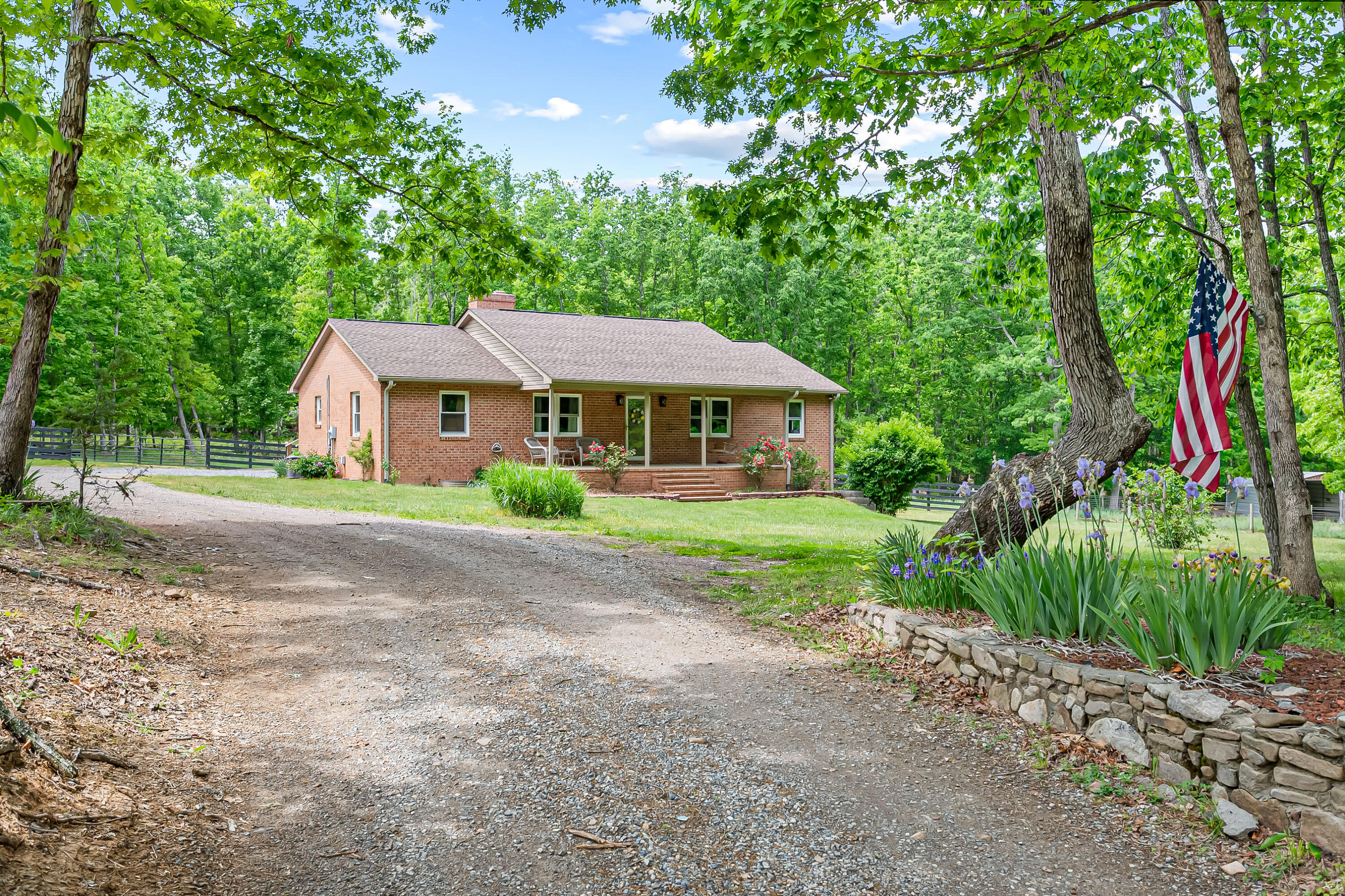 1365 Brake Road Elliston, VA 24087 - Photo 3 of 98 a front view of a house with a yard
