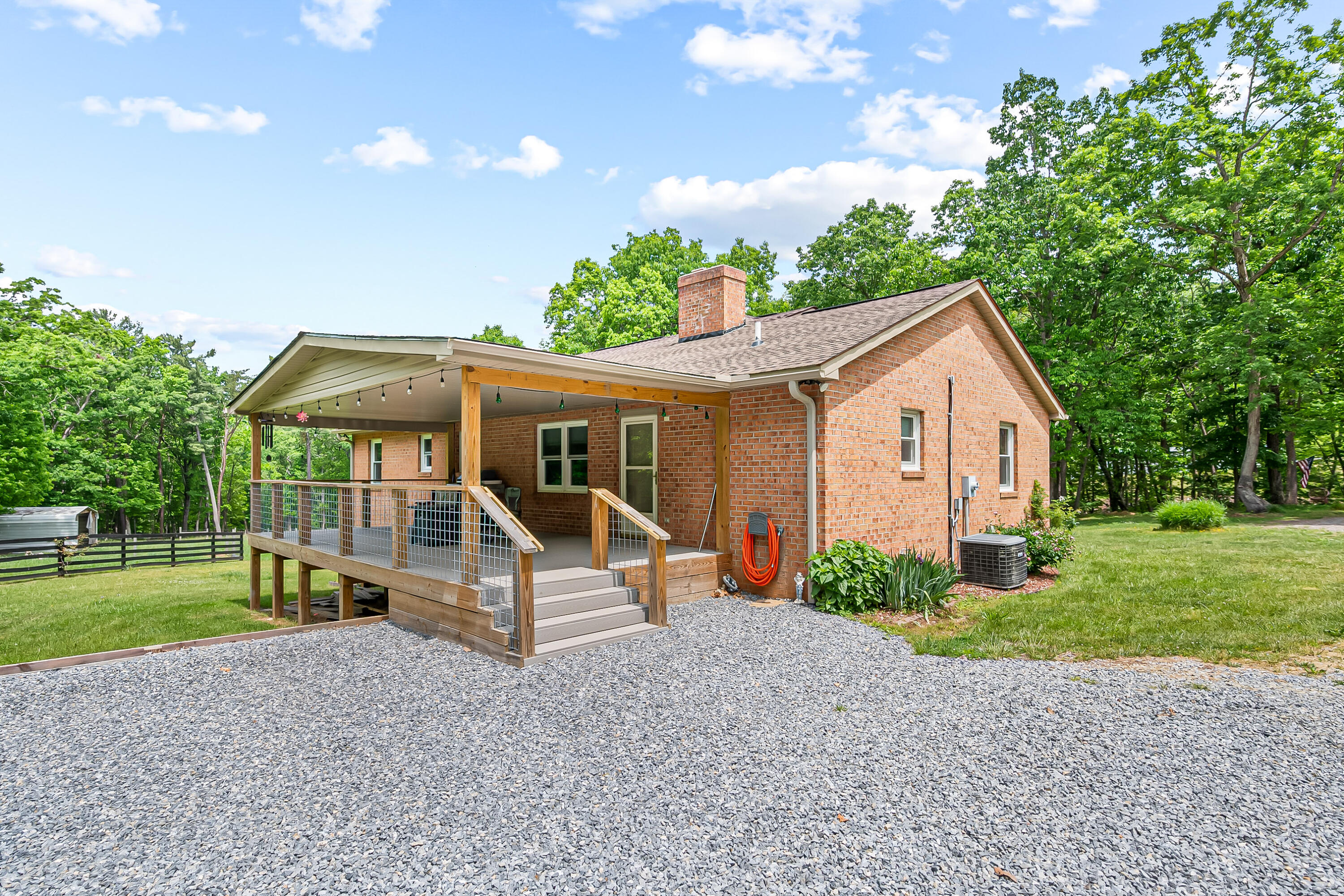 1365 Brake Road Elliston, VA 24087 - Photo 66 of 98 a view of a house with a yard