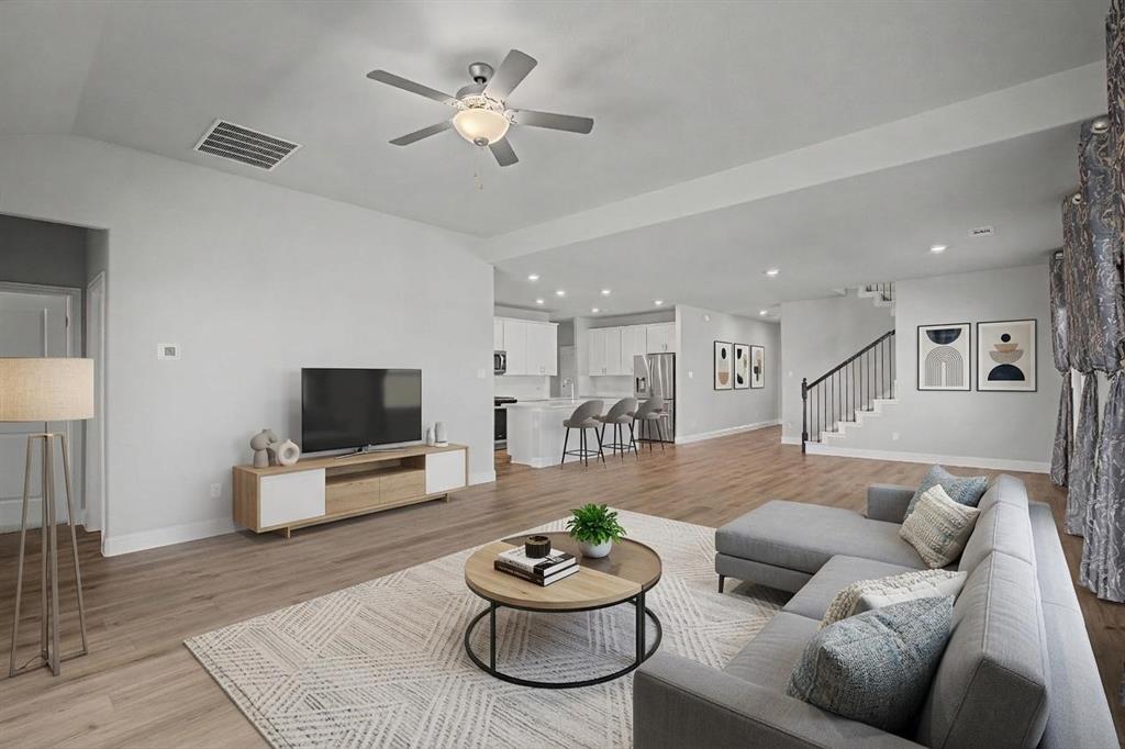 2344 Bellatrix Drive Haslet, TX 76052 - Photo 8 of 39 LIVING ROOM STAGED