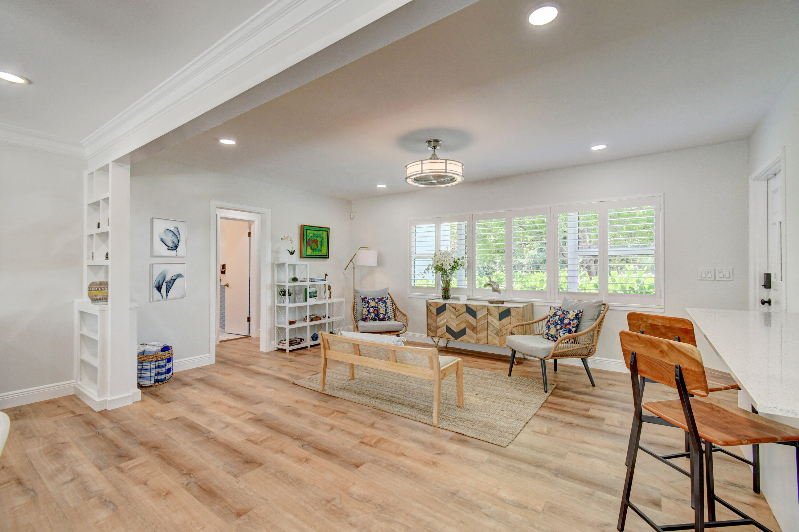 309 Rilyn Drive West Palm Beach, FL 33405 - Photo 5 of 26 a living room with furniture and a large window